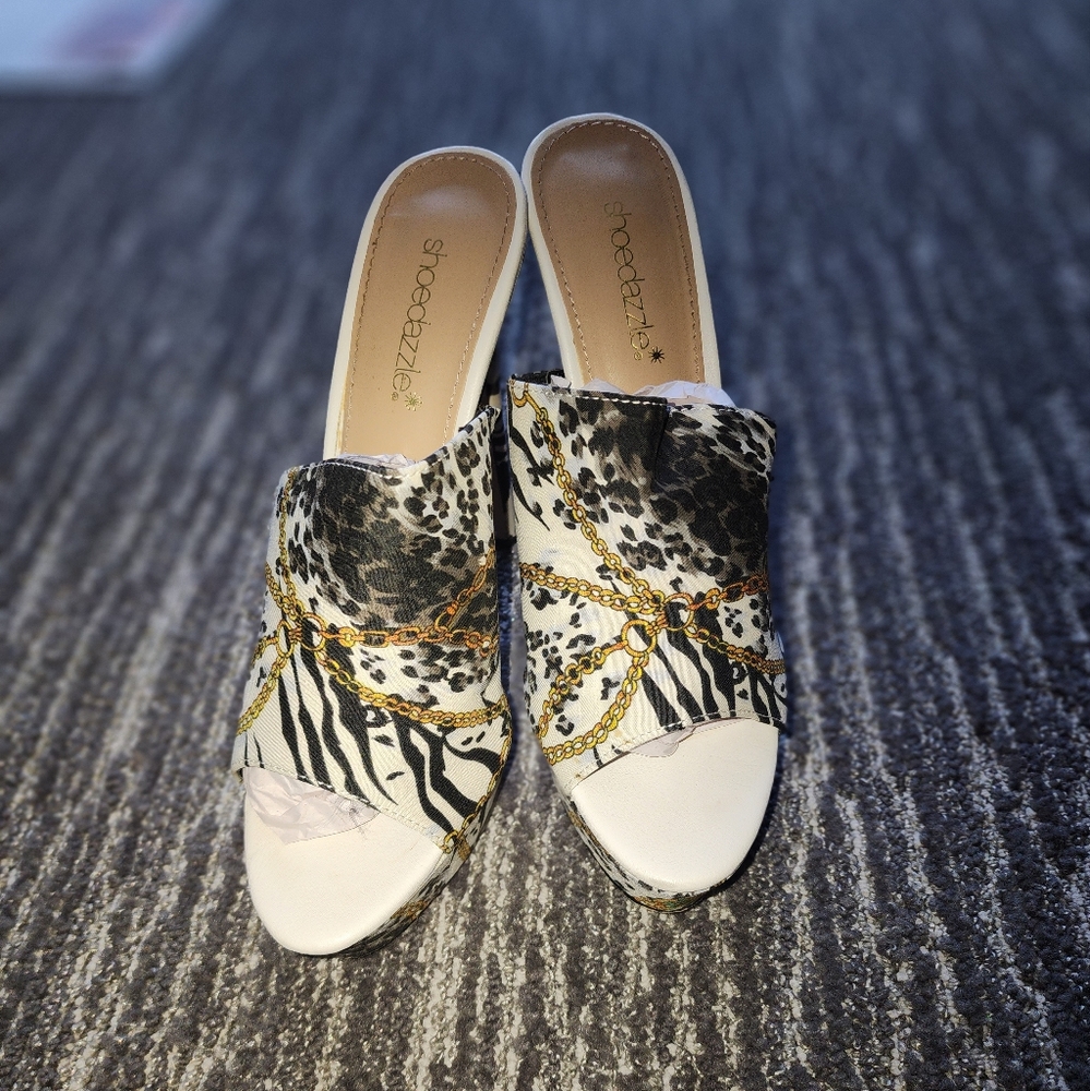 High heel mules
